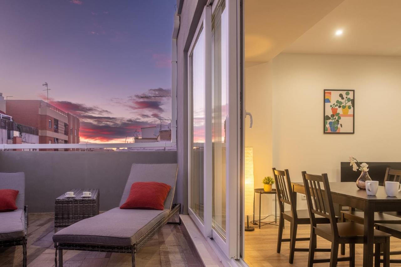 Spacious Penthouse With Private Terrace Valência Exterior foto