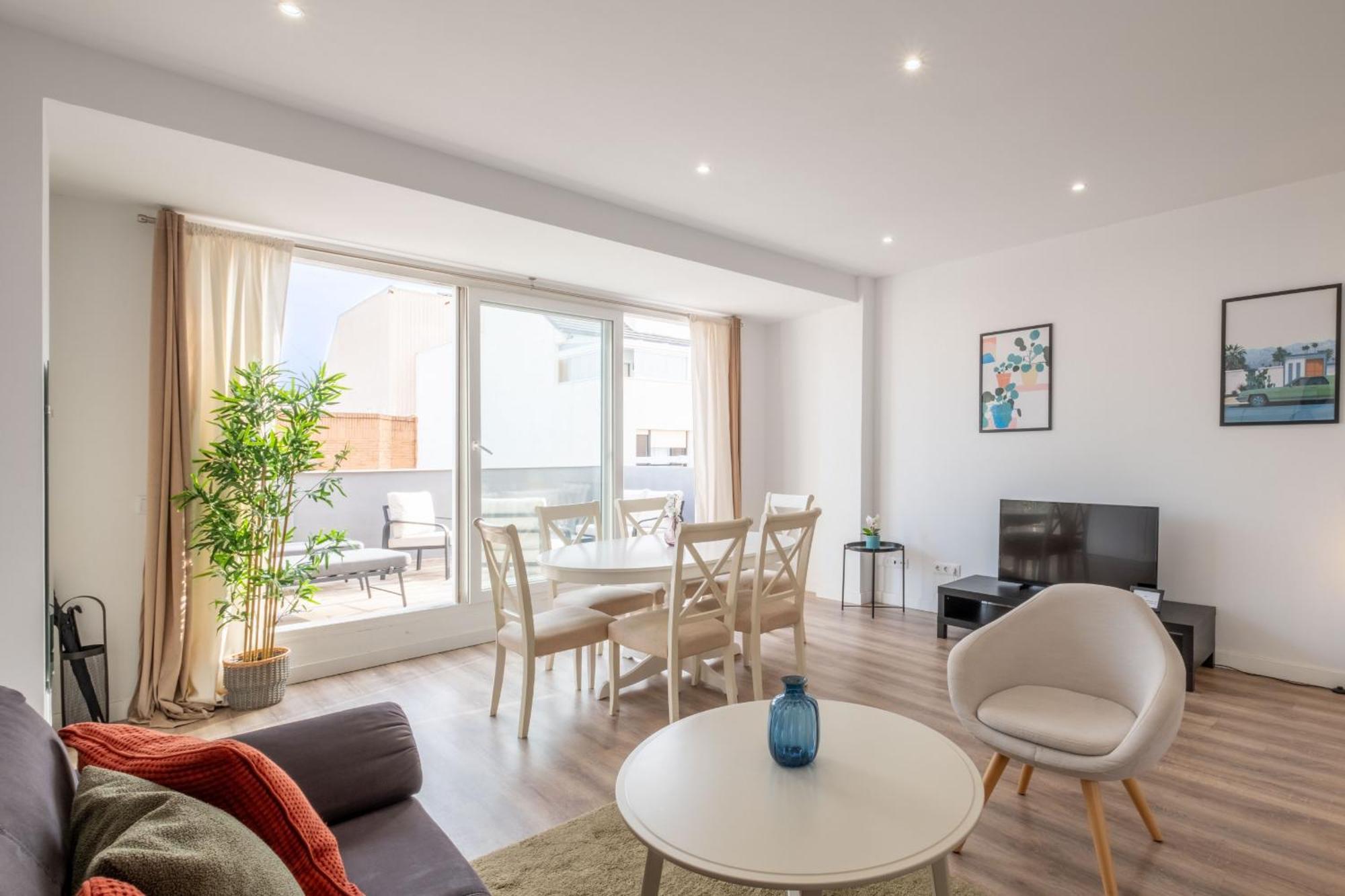 Spacious Penthouse With Private Terrace Valência Exterior foto
